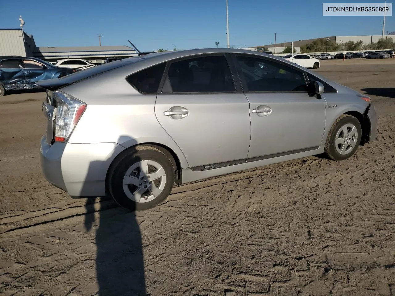 JTDKN3DUXB5356809 2011 Toyota Prius