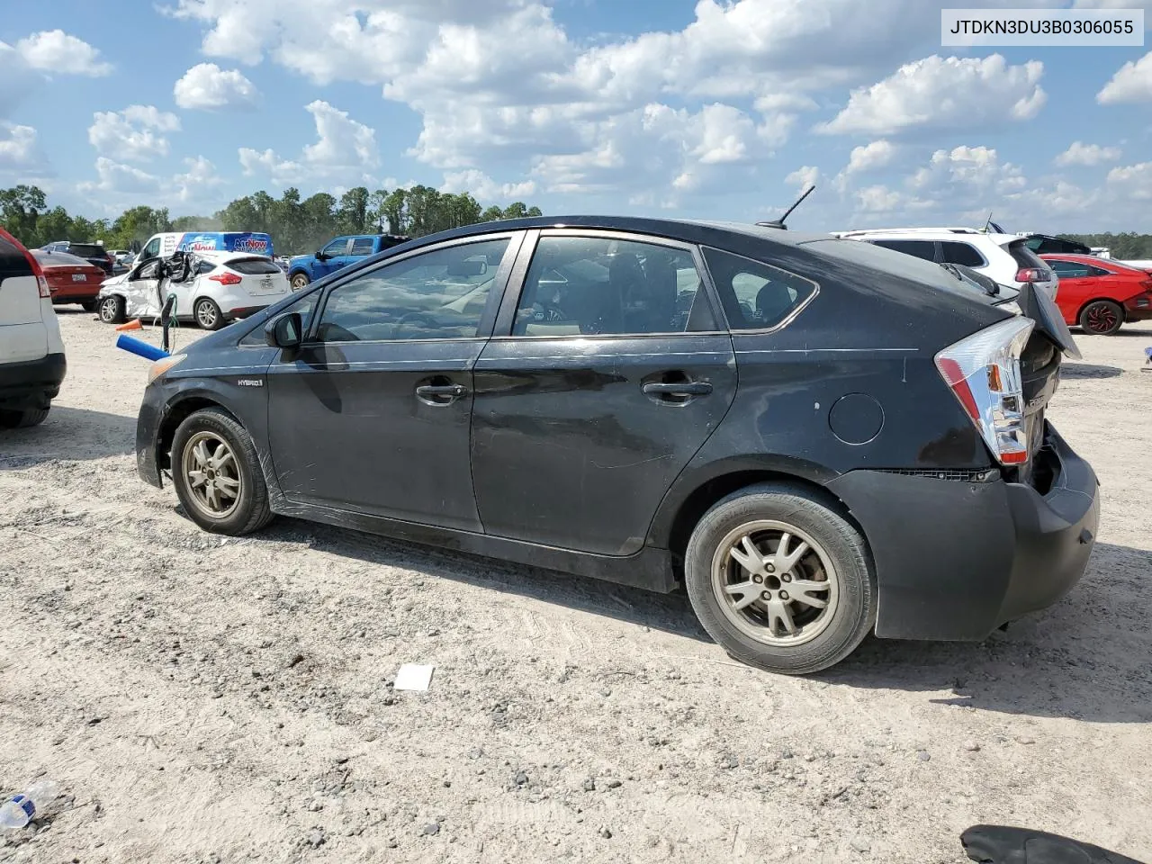 2011 Toyota Prius VIN: JTDKN3DU3B0306055 Lot: 72010874