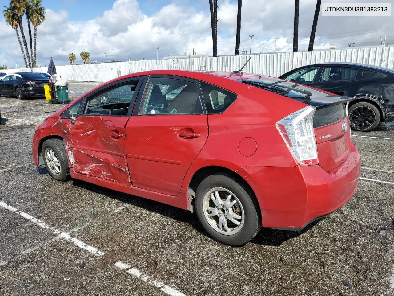 JTDKN3DU3B1383213 2011 Toyota Prius