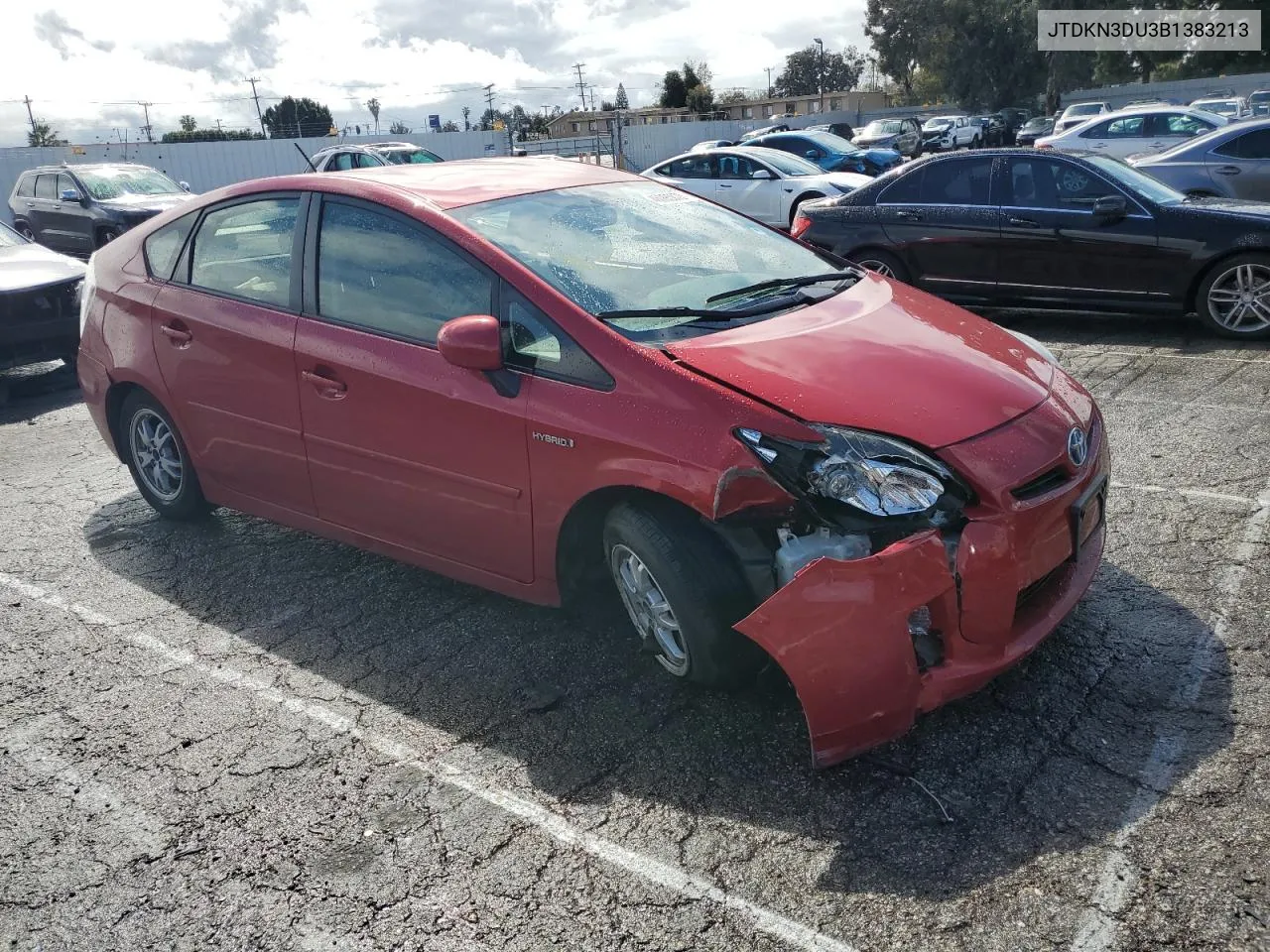 2011 Toyota Prius VIN: JTDKN3DU3B1383213 Lot: 73341134