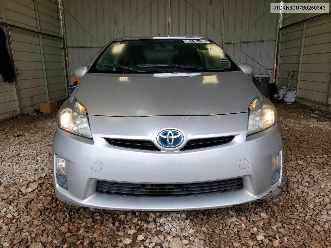 JTDKN3DU7B0260343 2011 Toyota Prius