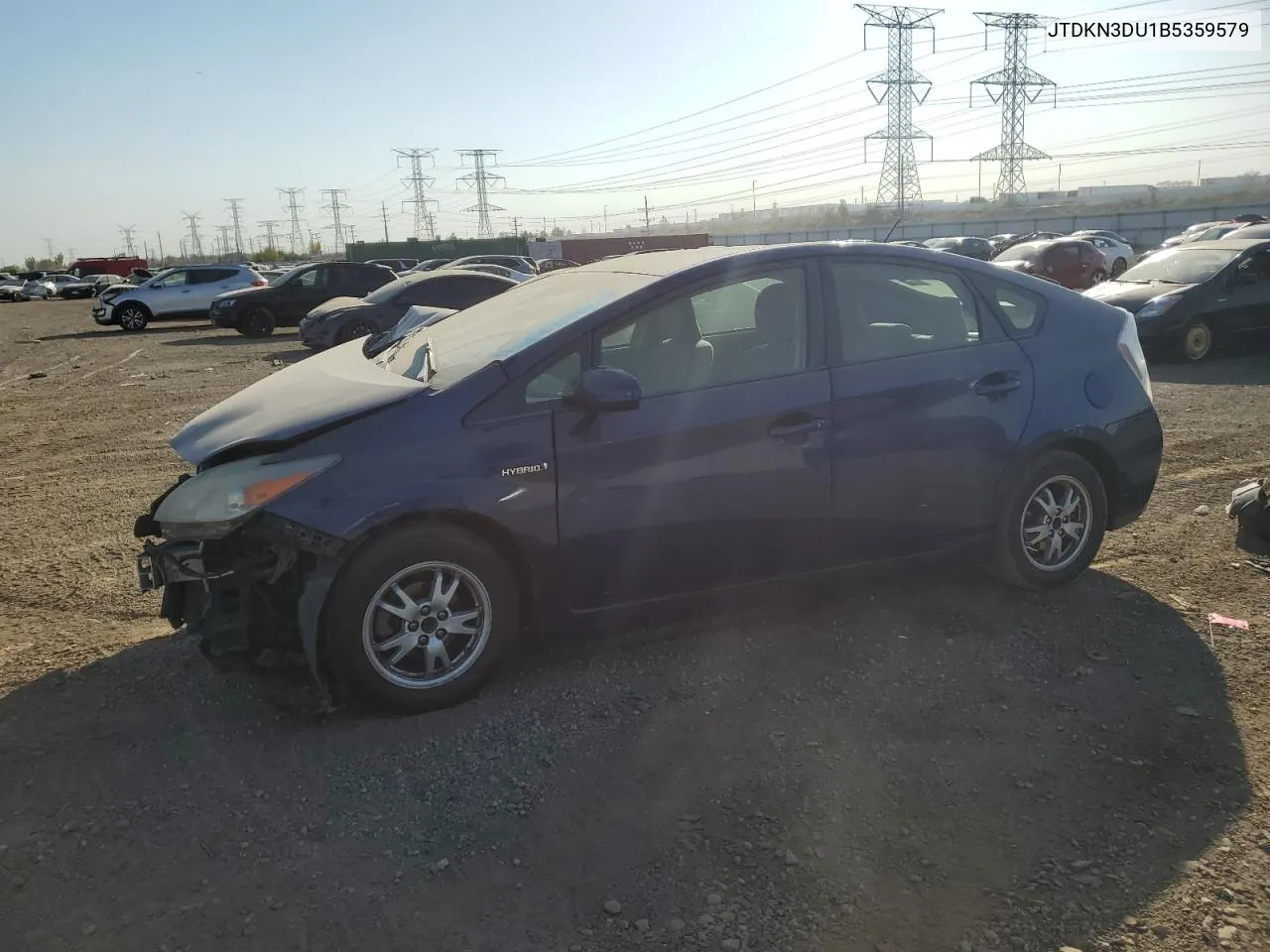 JTDKN3DU1B5359579 2011 Toyota Prius