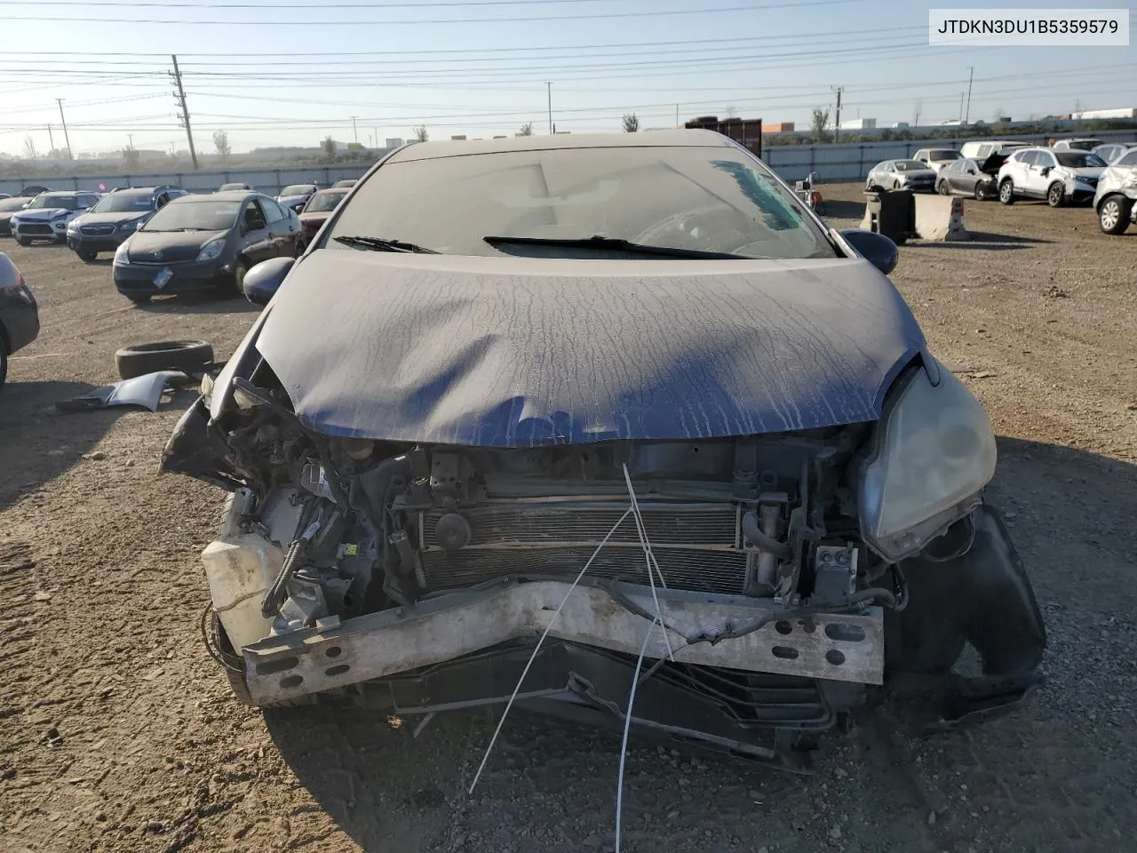 JTDKN3DU1B5359579 2011 Toyota Prius