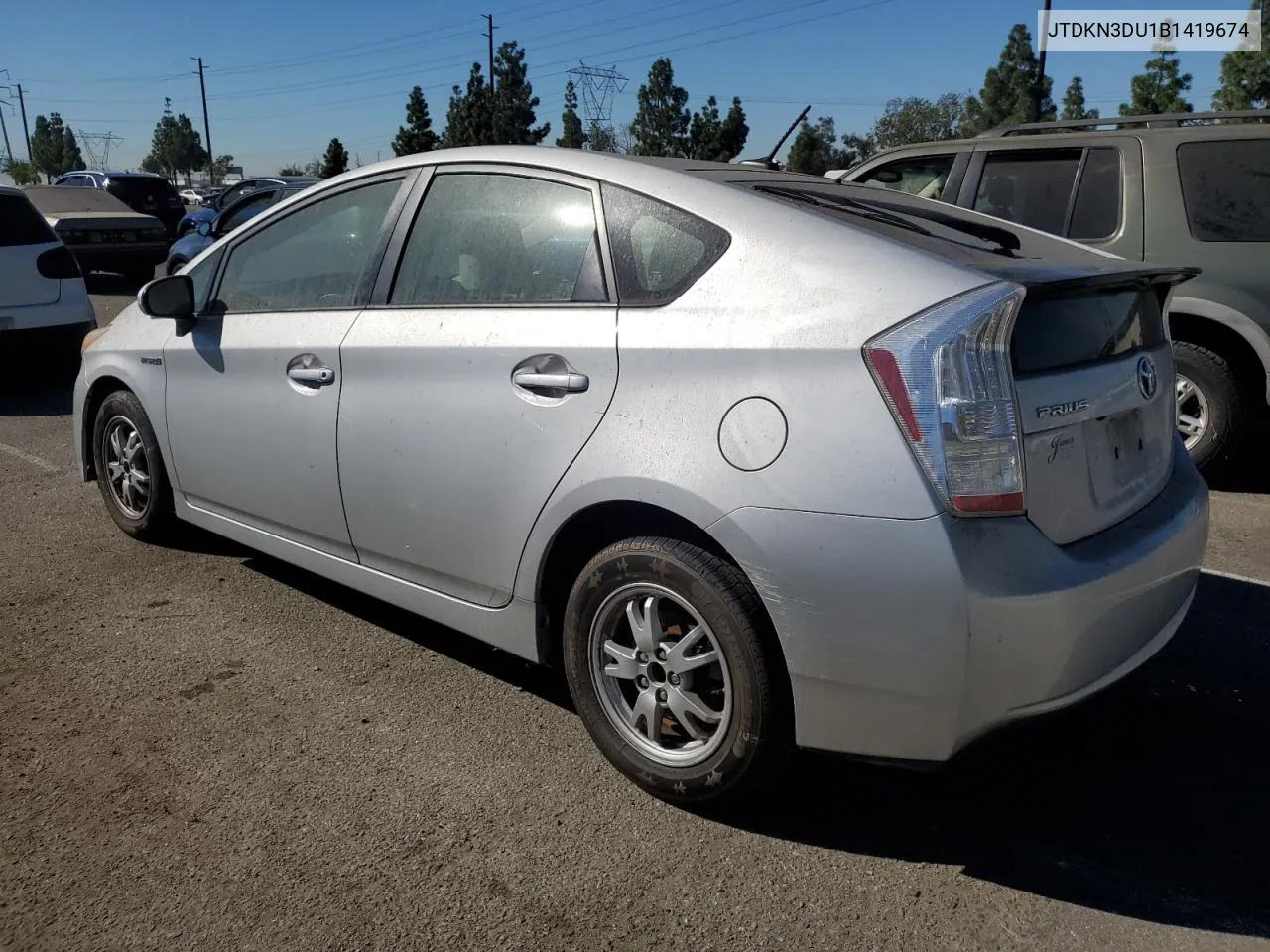 2011 Toyota Prius VIN: JTDKN3DU1B1419674 Lot: 74367204