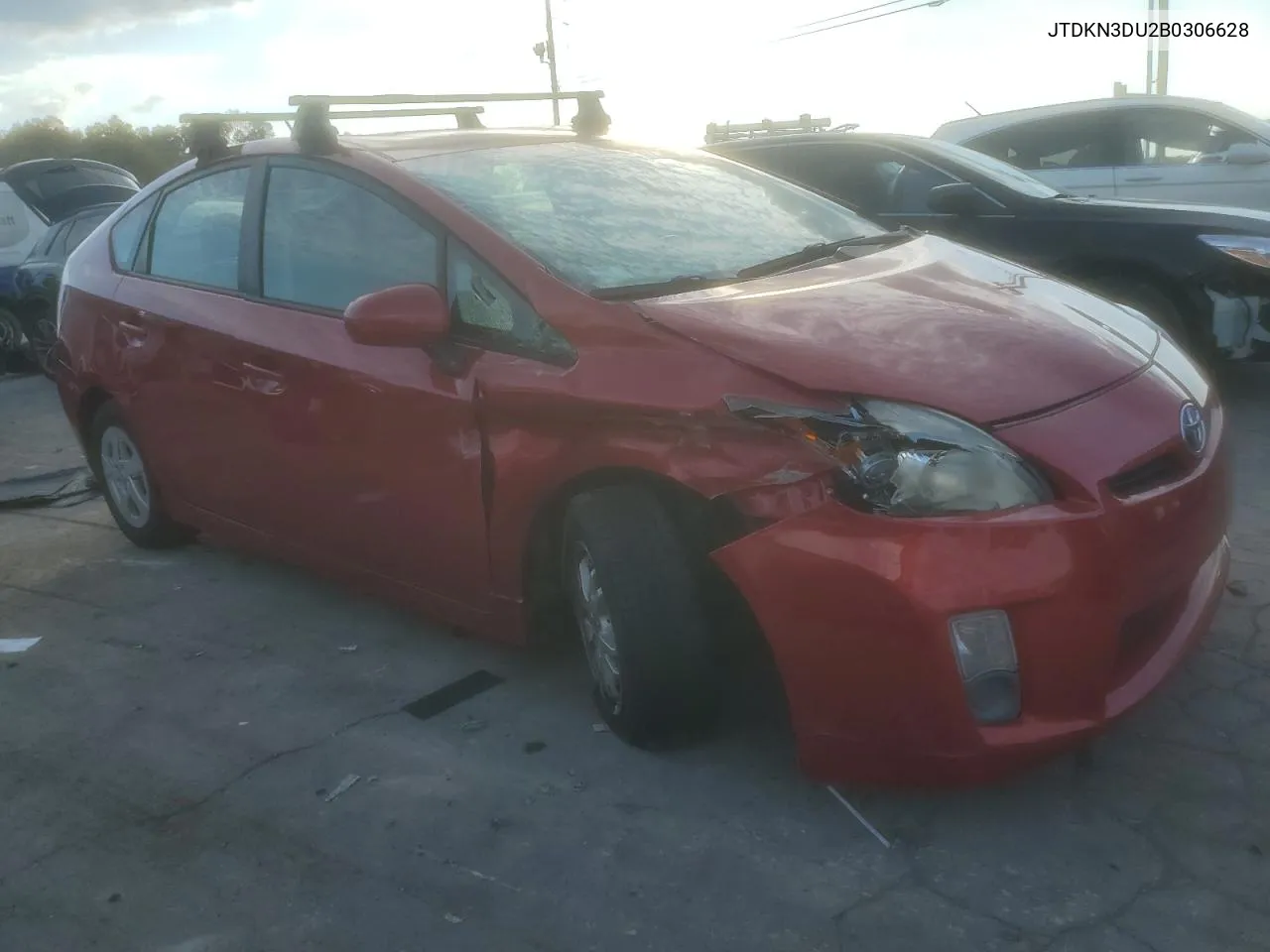 2011 Toyota Prius VIN: JTDKN3DU2B0306628 Lot: 74612824