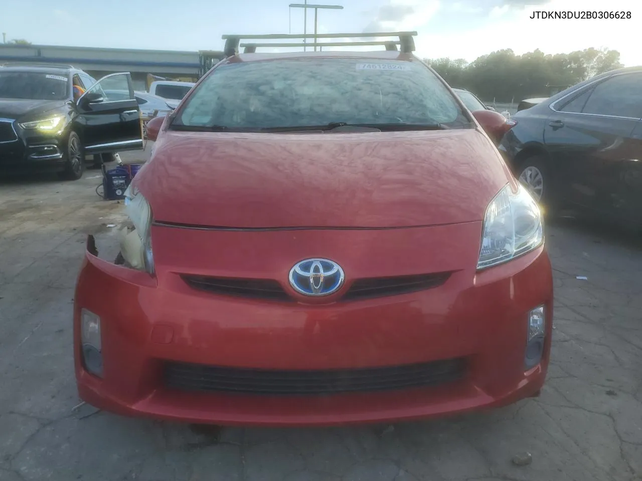 2011 Toyota Prius VIN: JTDKN3DU2B0306628 Lot: 74612824