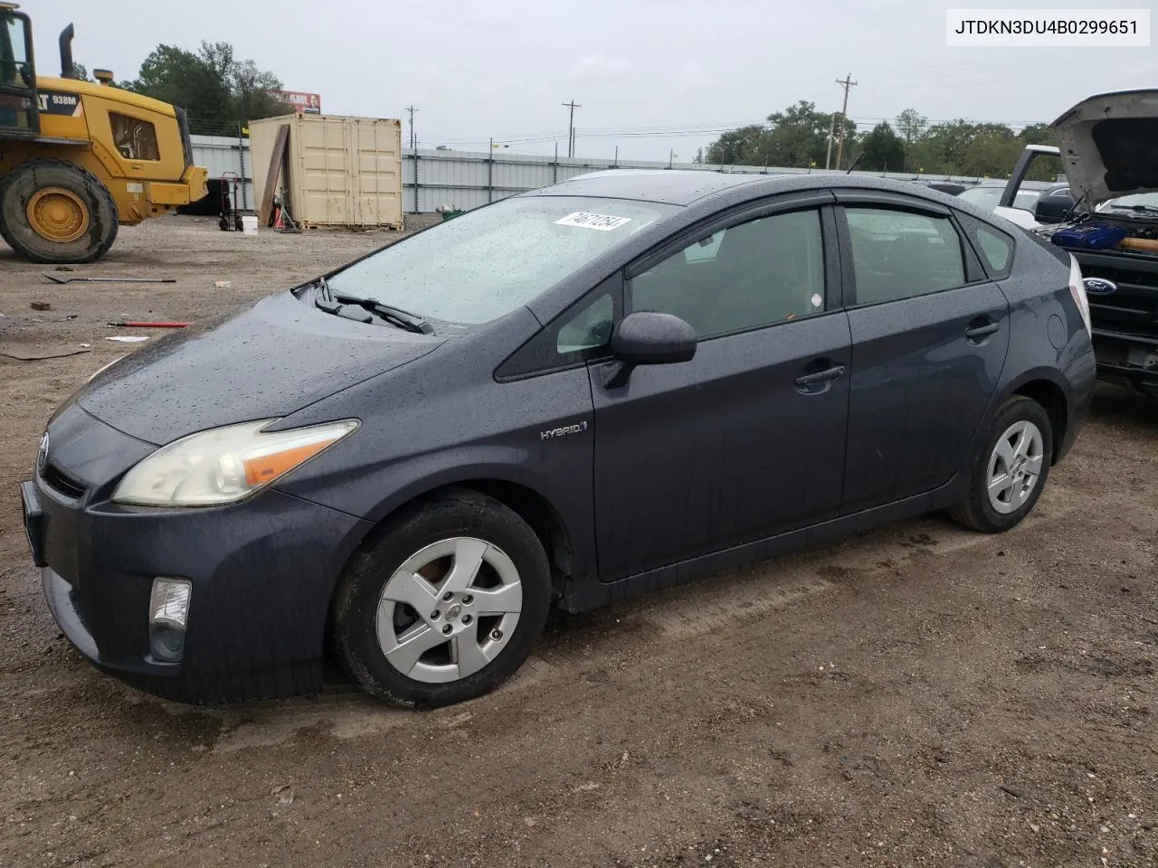 2011 Toyota Prius VIN: JTDKN3DU4B0299651 Lot: 74671254