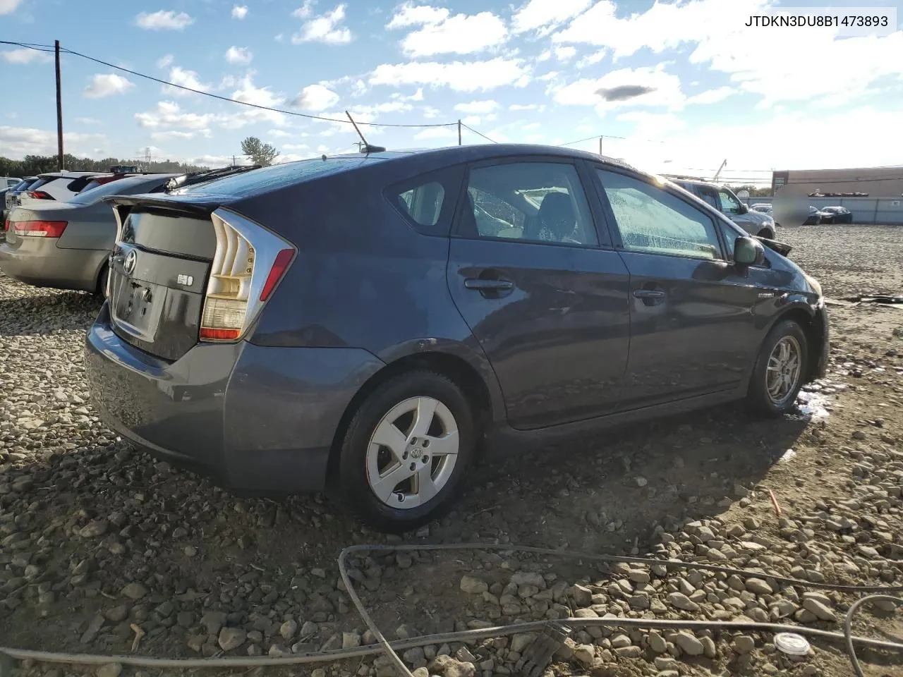 2011 Toyota Prius VIN: JTDKN3DU8B1473893 Lot: 75072584