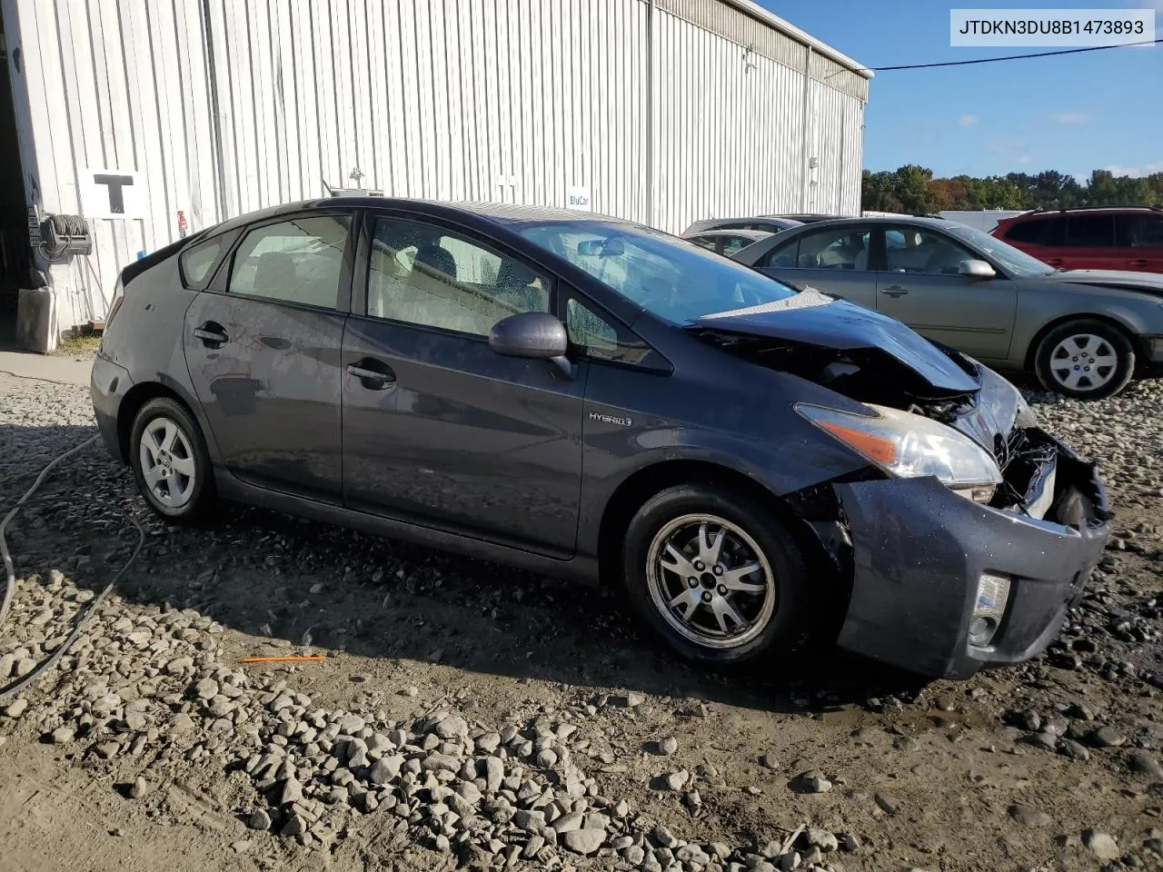 2011 Toyota Prius VIN: JTDKN3DU8B1473893 Lot: 75072584