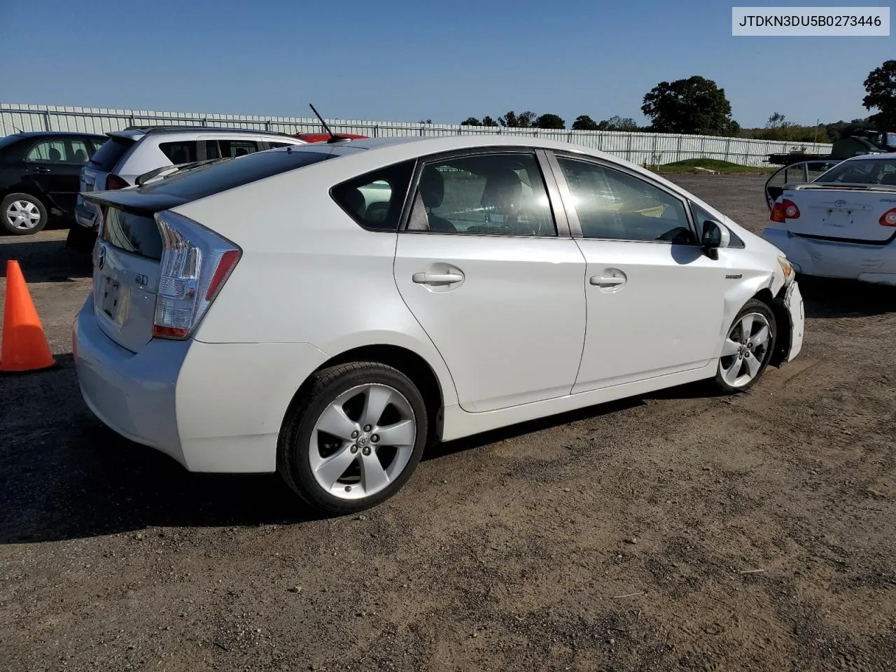 2011 Toyota Prius VIN: JTDKN3DU5B0273446 Lot: 75166684