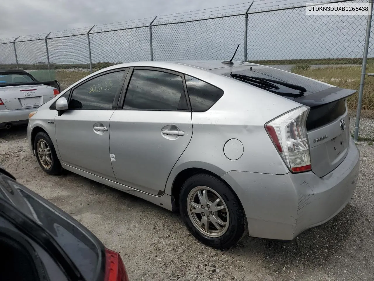 2011 Toyota Prius VIN: JTDKN3DUXB0265438 Lot: 76295184