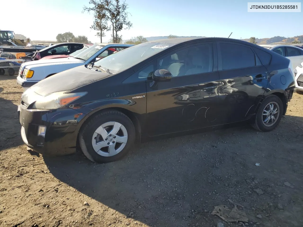 2011 Toyota Prius VIN: JTDKN3DU1B5285581 Lot: 76446804