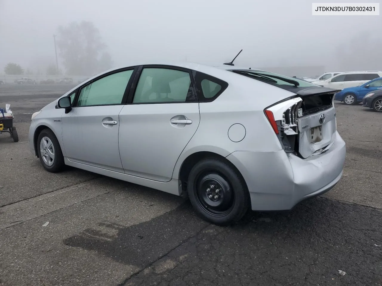 2011 Toyota Prius VIN: JTDKN3DU7B0302431 Lot: 76652754