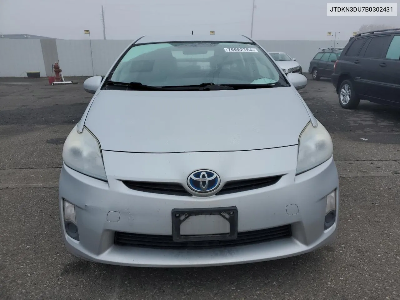 2011 Toyota Prius VIN: JTDKN3DU7B0302431 Lot: 76652754