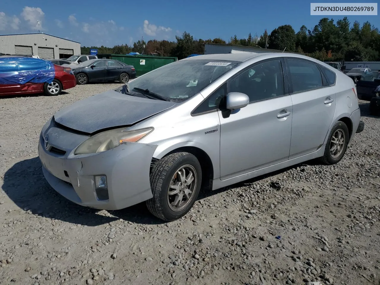 JTDKN3DU4B0269789 2011 Toyota Prius