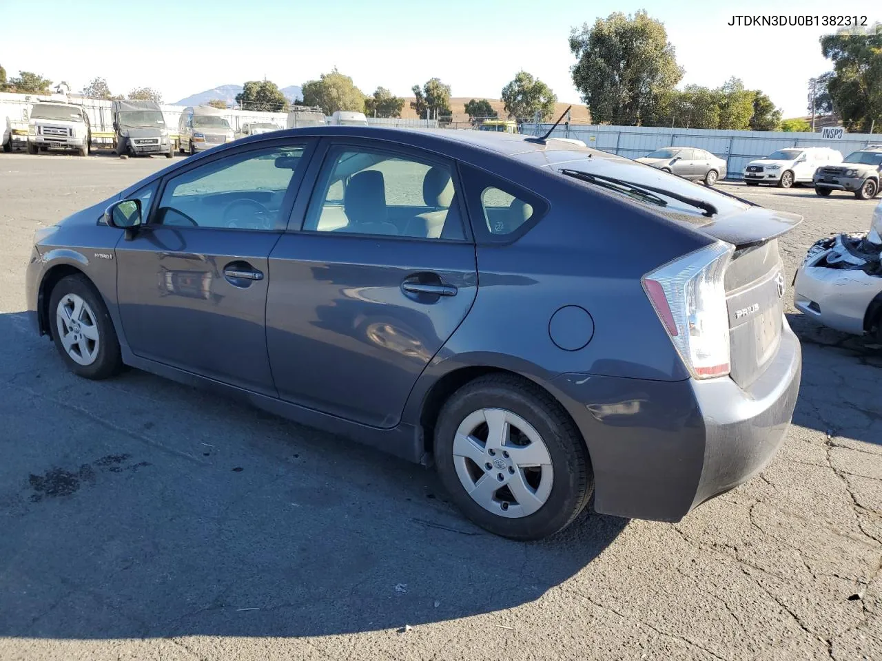 2011 Toyota Prius VIN: JTDKN3DU0B1382312 Lot: 77039644