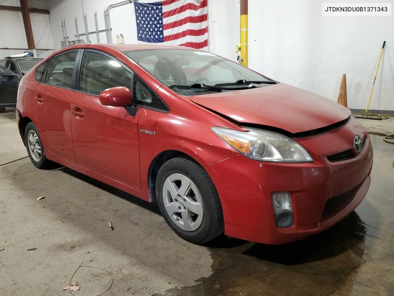 2011 Toyota Prius VIN: JTDKN3DU0B1371343 Lot: 77066914