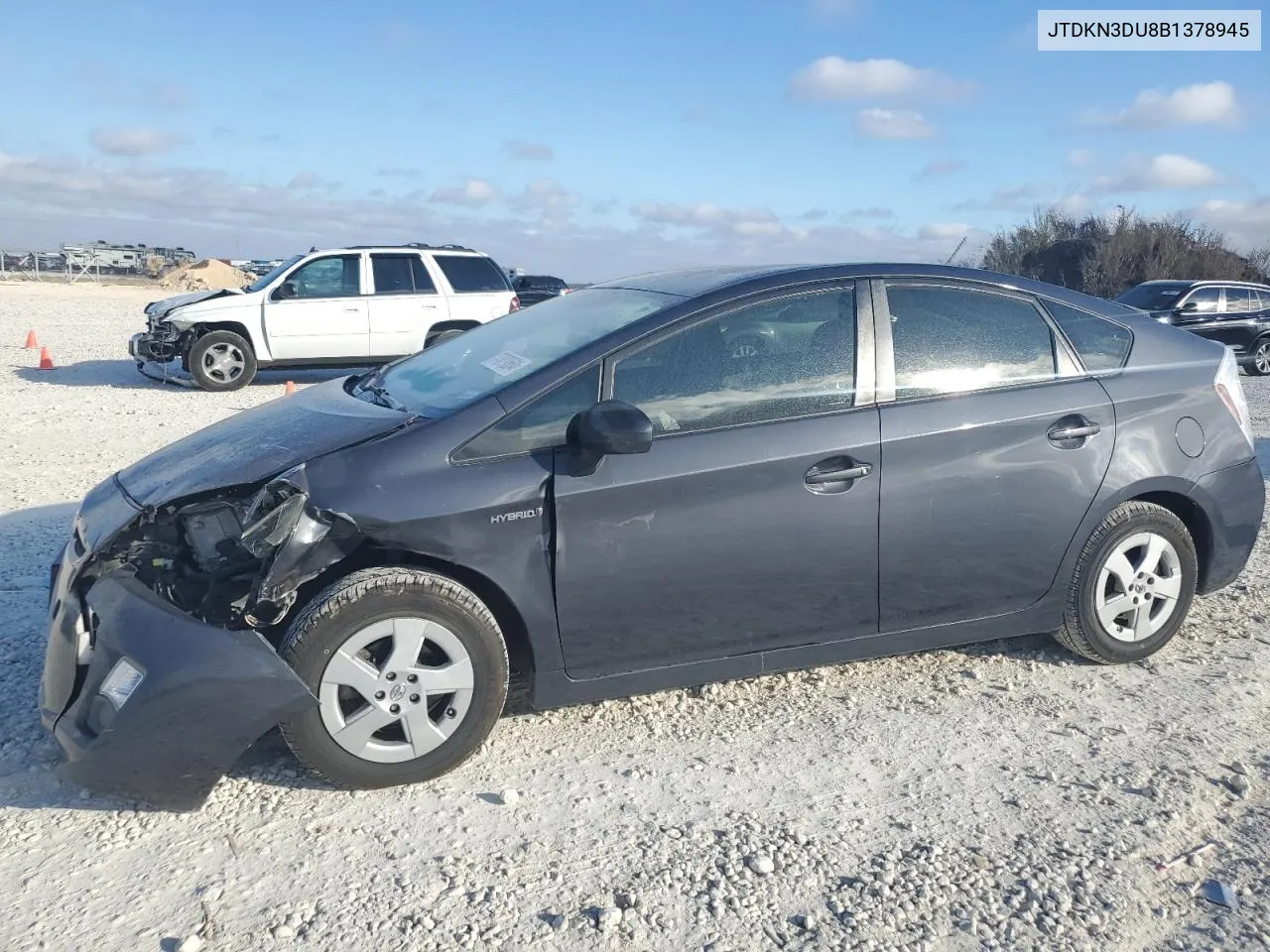 JTDKN3DU8B1378945 2011 Toyota Prius