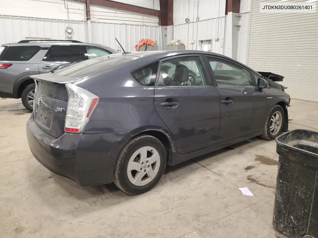 2011 Toyota Prius VIN: JTDKN3DU0B0261401 Lot: 77204784