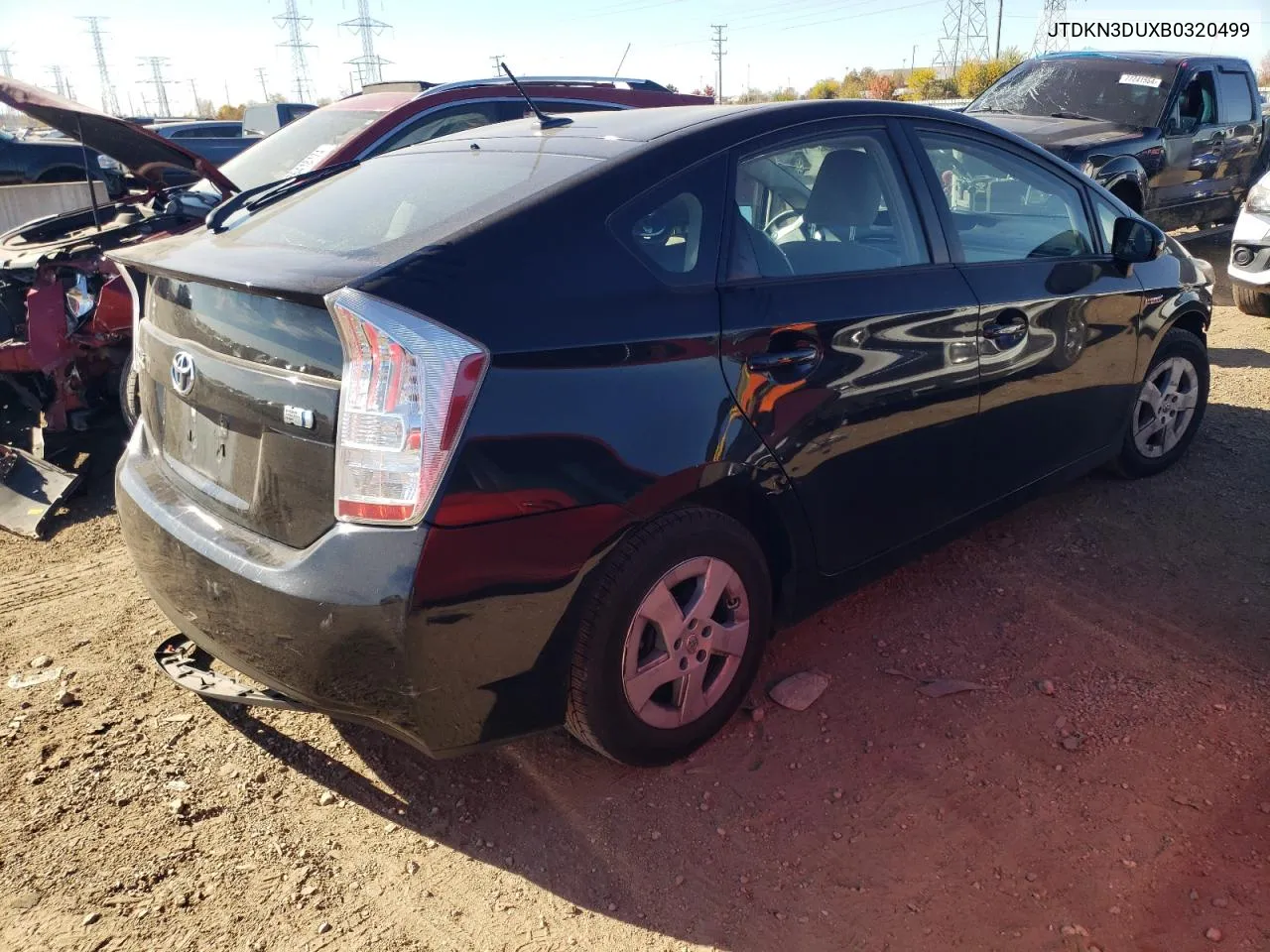 2011 Toyota Prius VIN: JTDKN3DUXB0320499 Lot: 77443294