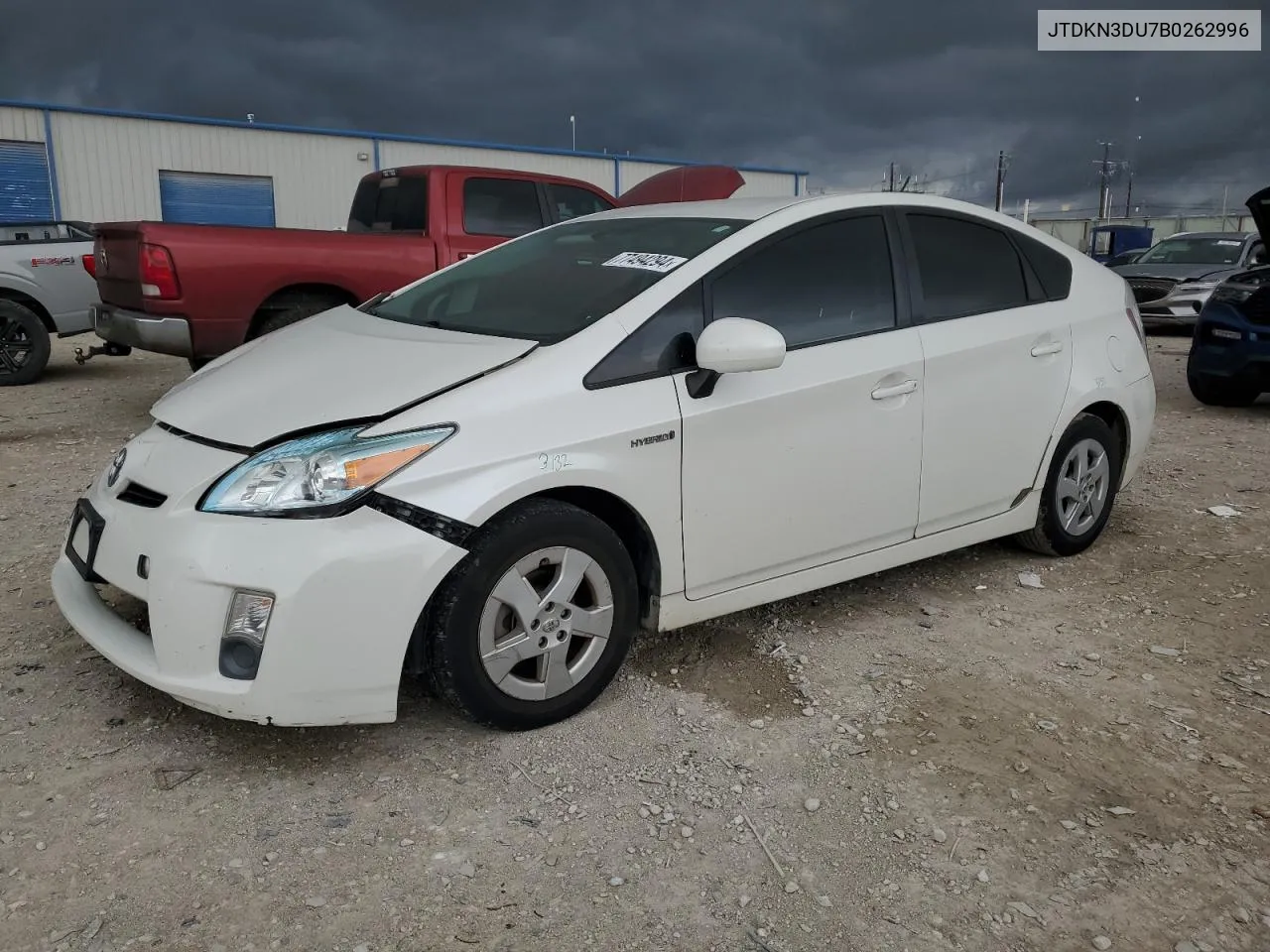 JTDKN3DU7B0262996 2011 Toyota Prius