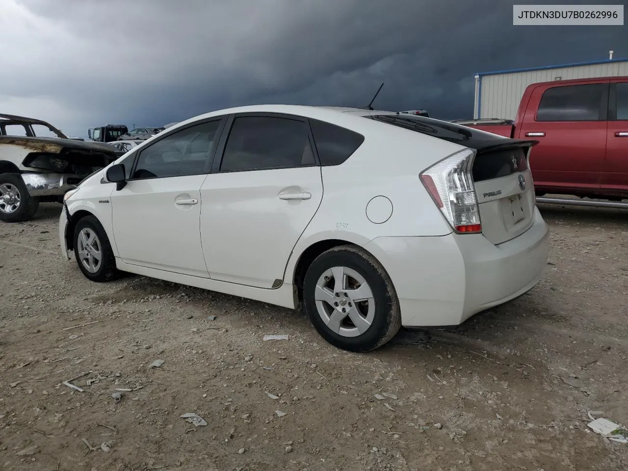 2011 Toyota Prius VIN: JTDKN3DU7B0262996 Lot: 77494294