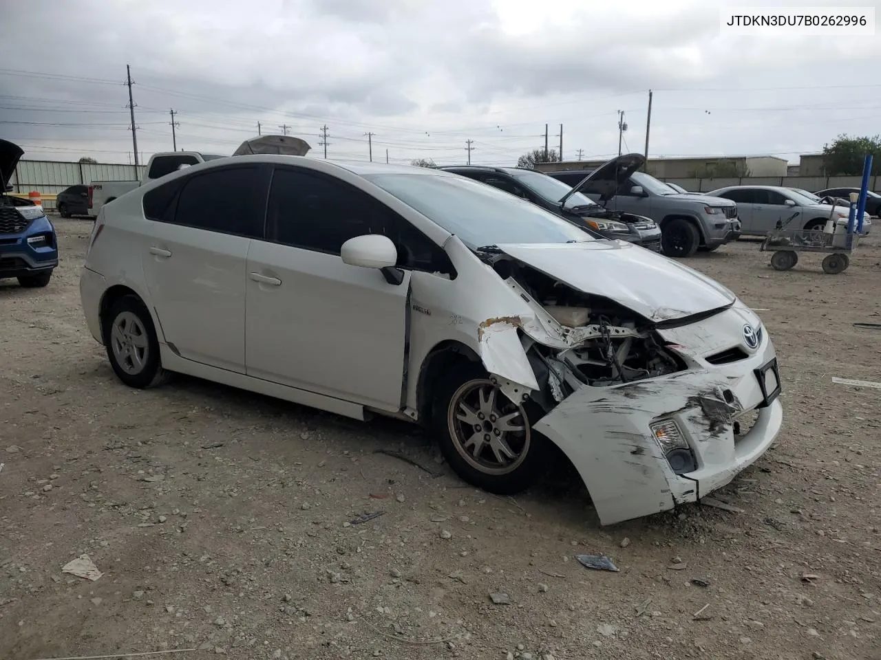 2011 Toyota Prius VIN: JTDKN3DU7B0262996 Lot: 77494294