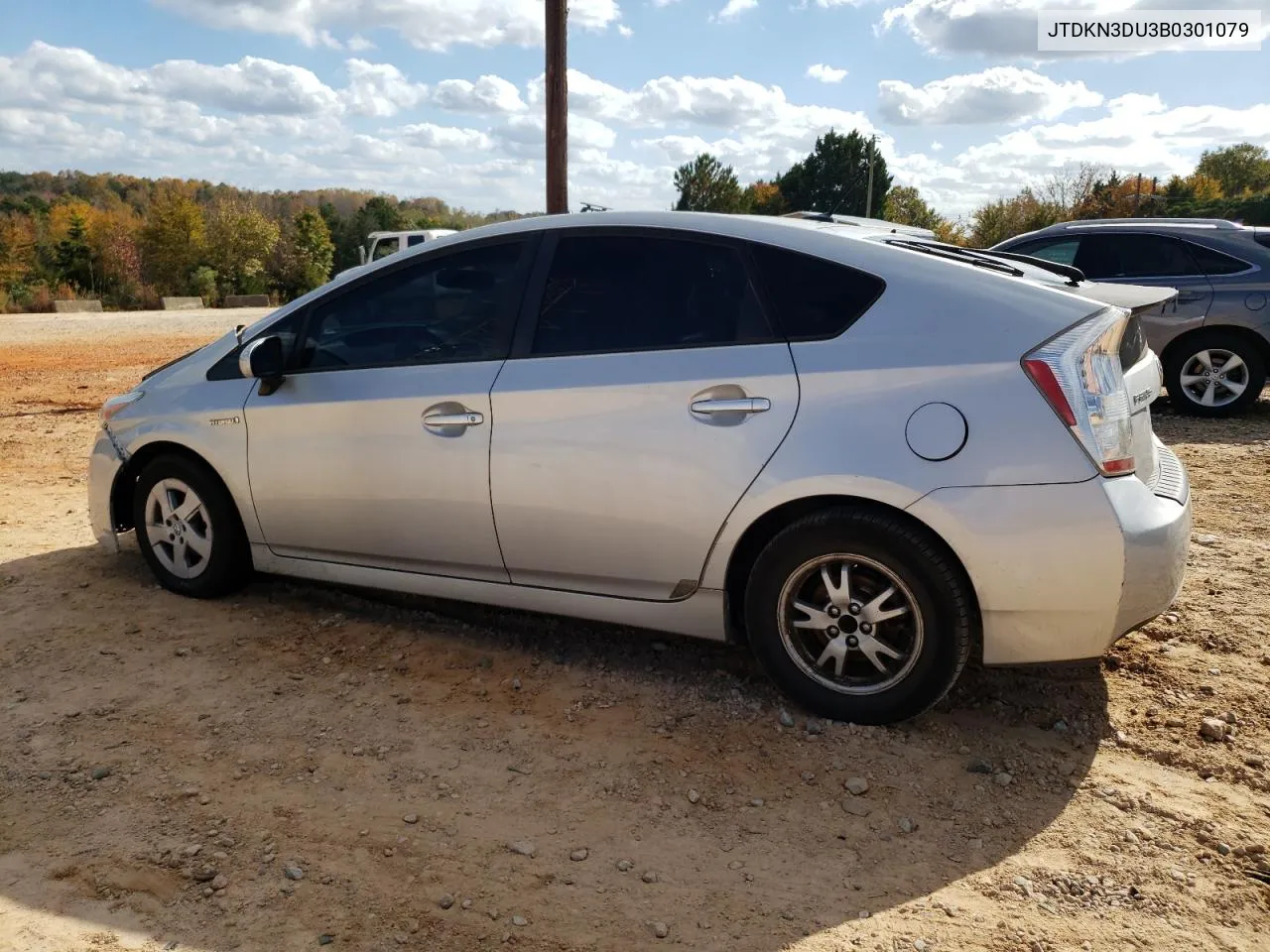 2011 Toyota Prius VIN: JTDKN3DU3B0301079 Lot: 77645924