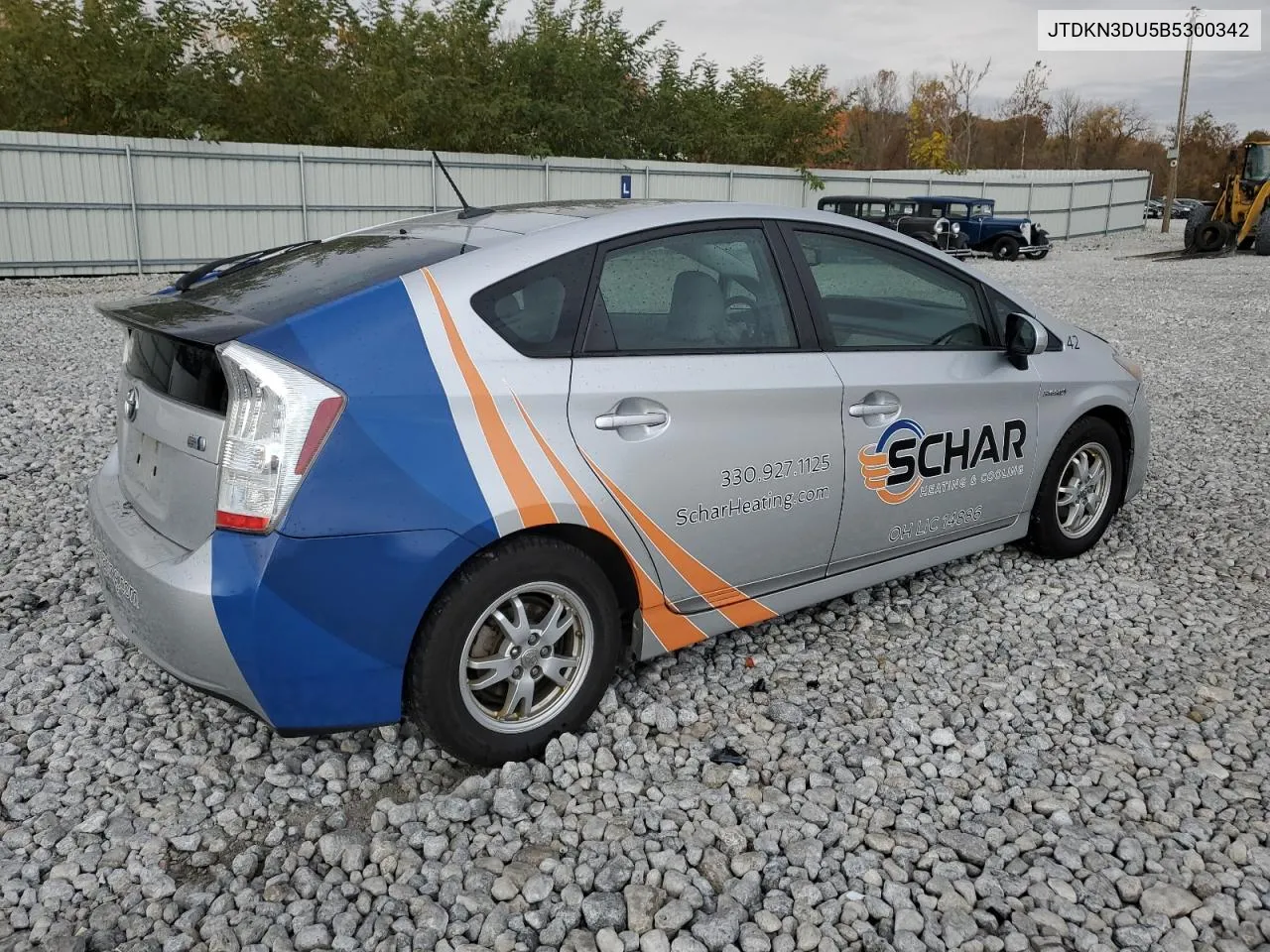 JTDKN3DU5B5300342 2011 Toyota Prius