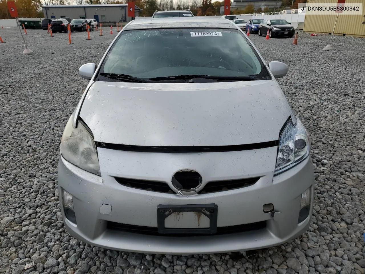 2011 Toyota Prius VIN: JTDKN3DU5B5300342 Lot: 77759974