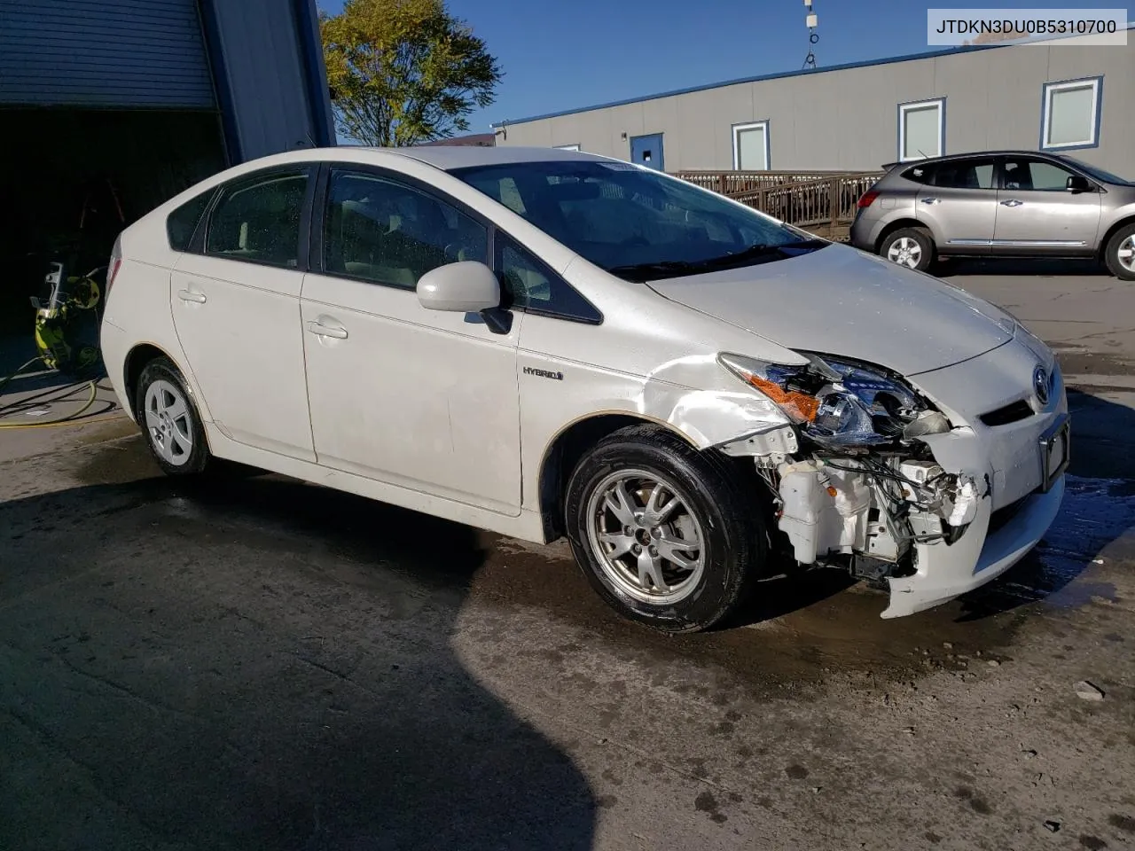 2011 Toyota Prius VIN: JTDKN3DU0B5310700 Lot: 77865524