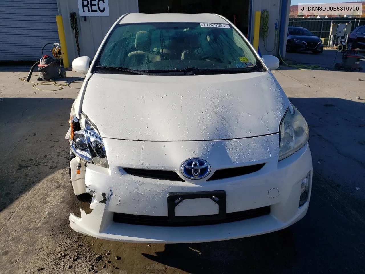 2011 Toyota Prius VIN: JTDKN3DU0B5310700 Lot: 77865524