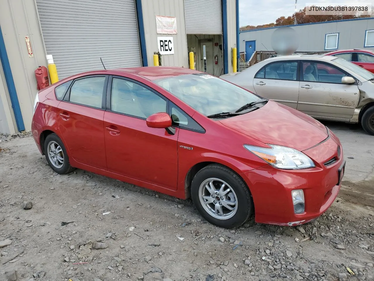 2011 Toyota Prius VIN: JTDKN3DU3B1397838 Lot: 77867124