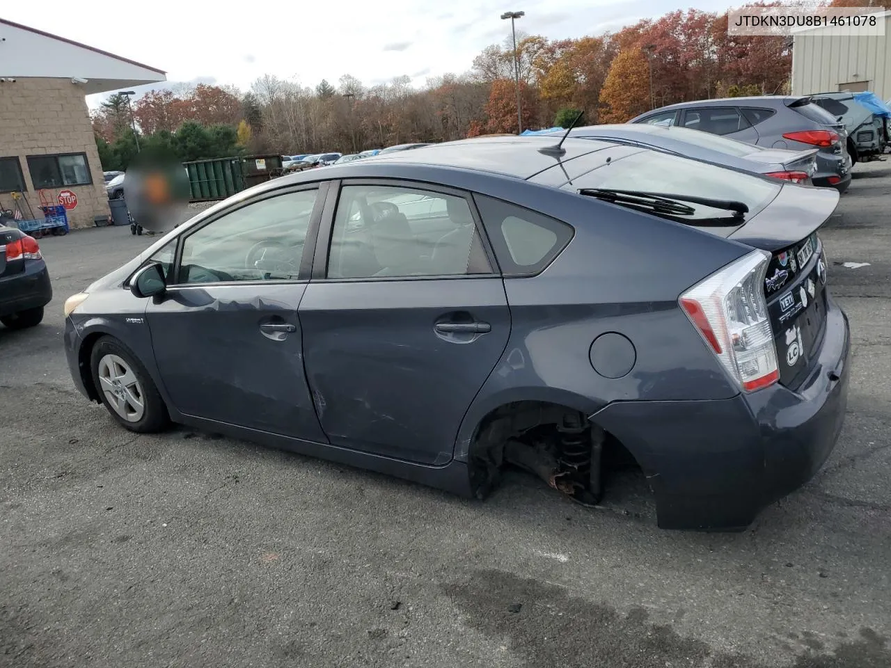 2011 Toyota Prius VIN: JTDKN3DU8B1461078 Lot: 77940694