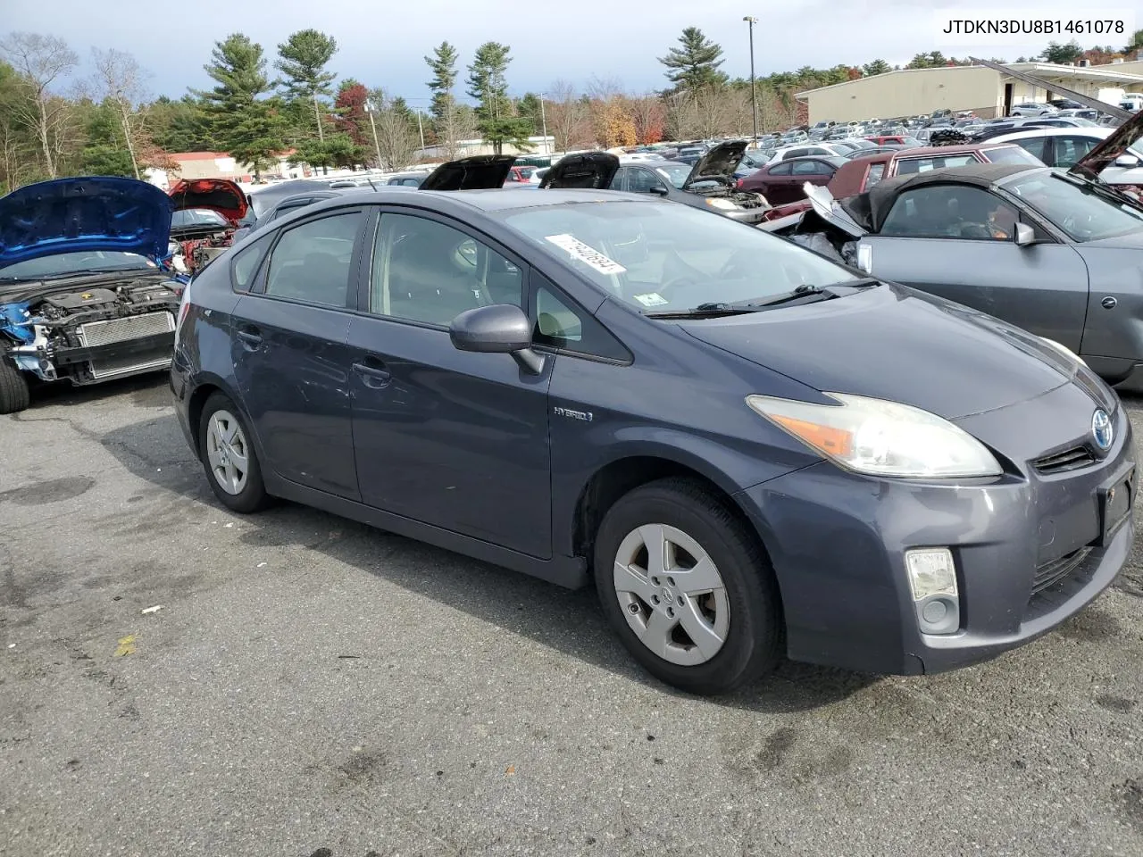 2011 Toyota Prius VIN: JTDKN3DU8B1461078 Lot: 77940694