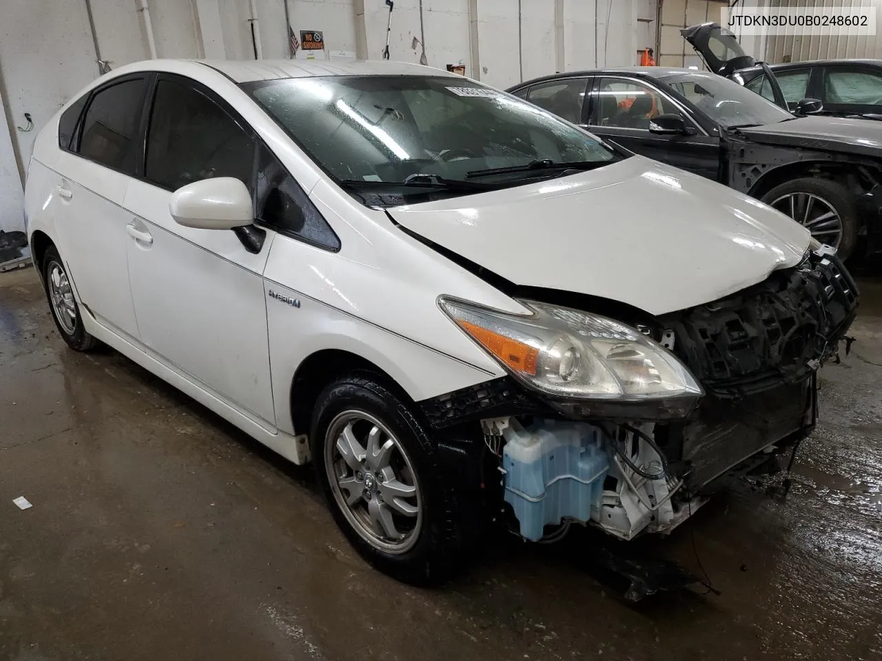 2011 Toyota Prius VIN: JTDKN3DU0B0248602 Lot: 78031644