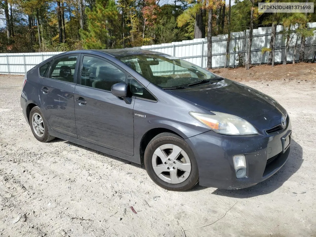 2011 Toyota Prius VIN: JTDKN3DU4B1371698 Lot: 78329874