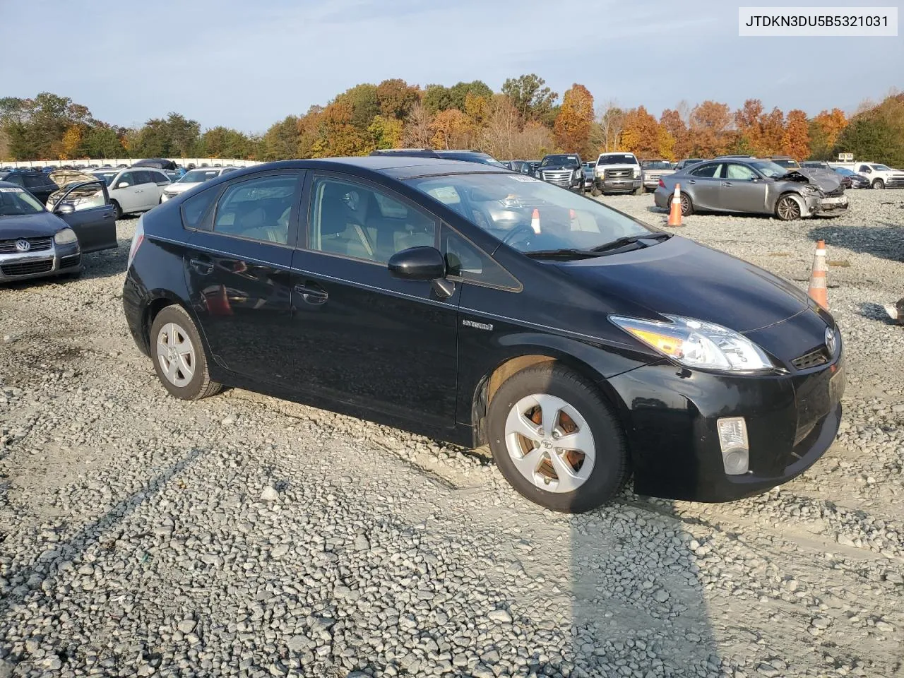 2011 Toyota Prius VIN: JTDKN3DU5B5321031 Lot: 78367024