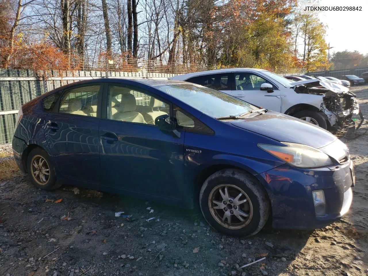 2011 Toyota Prius VIN: JTDKN3DU6B0298842 Lot: 78551234