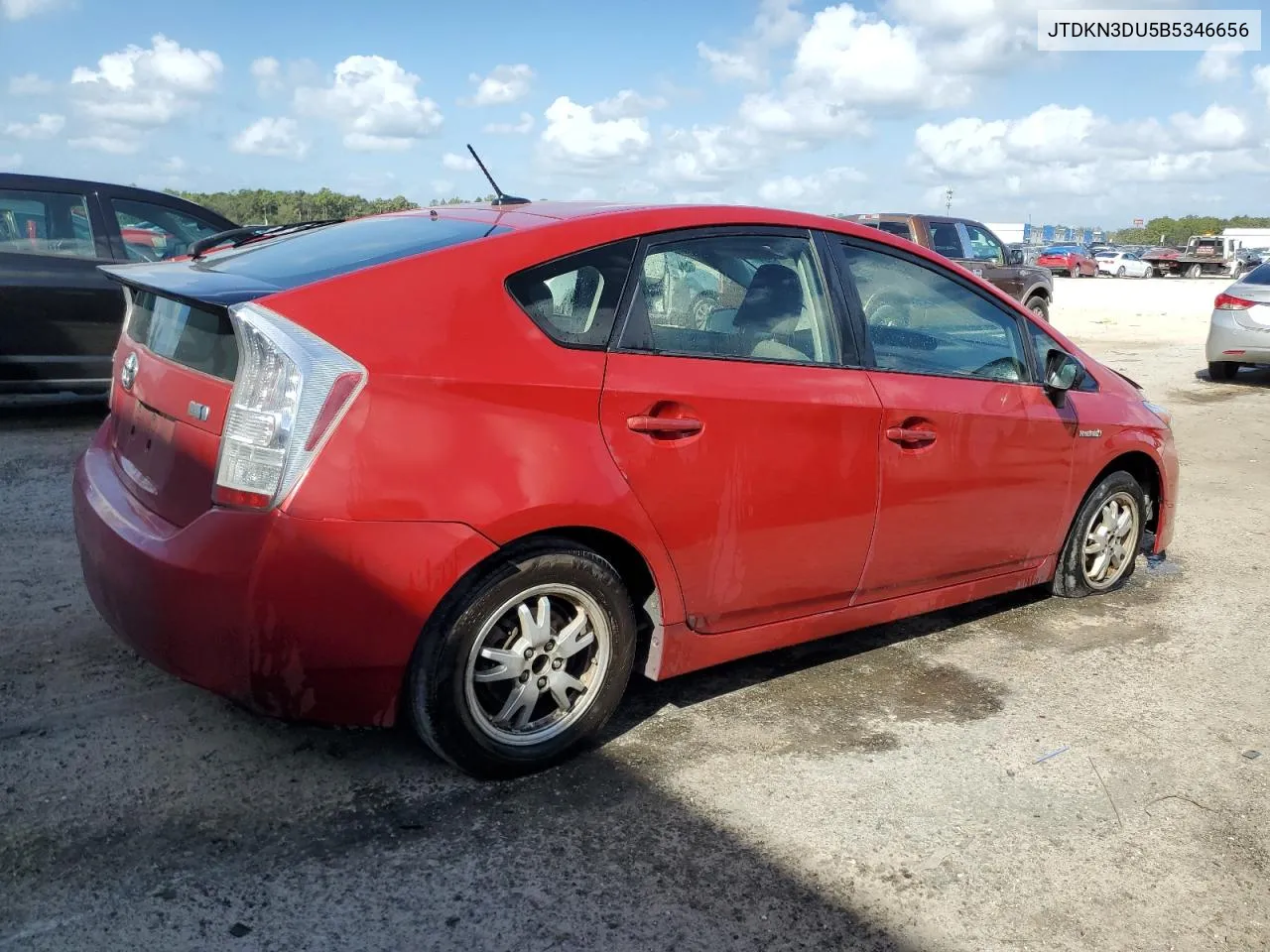 2011 Toyota Prius VIN: JTDKN3DU5B5346656 Lot: 78648564