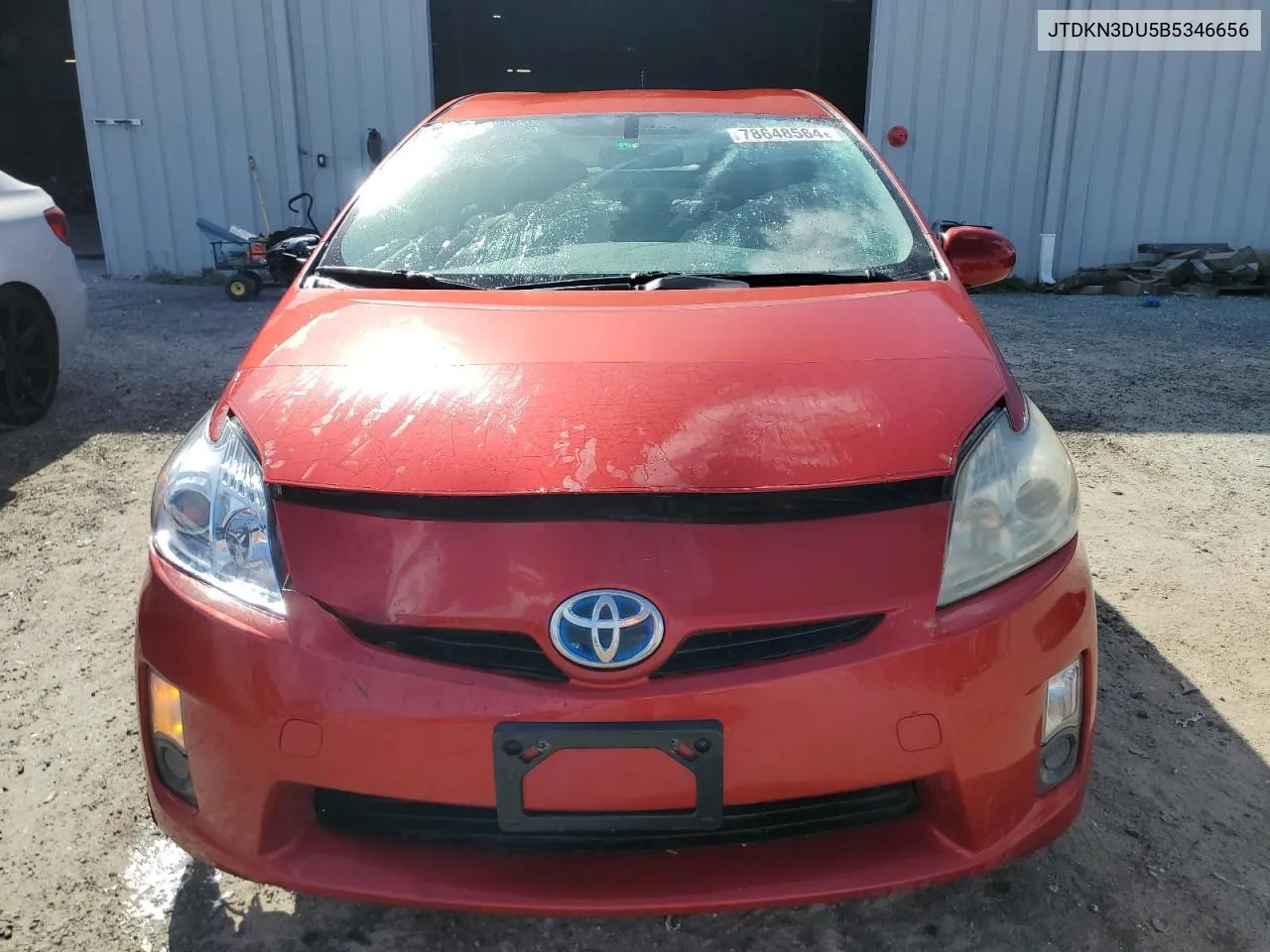 2011 Toyota Prius VIN: JTDKN3DU5B5346656 Lot: 78648564