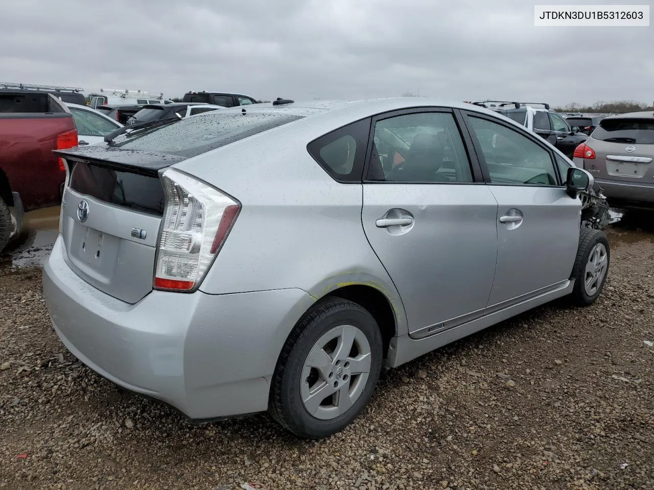 2011 Toyota Prius VIN: JTDKN3DU1B5312603 Lot: 79026414