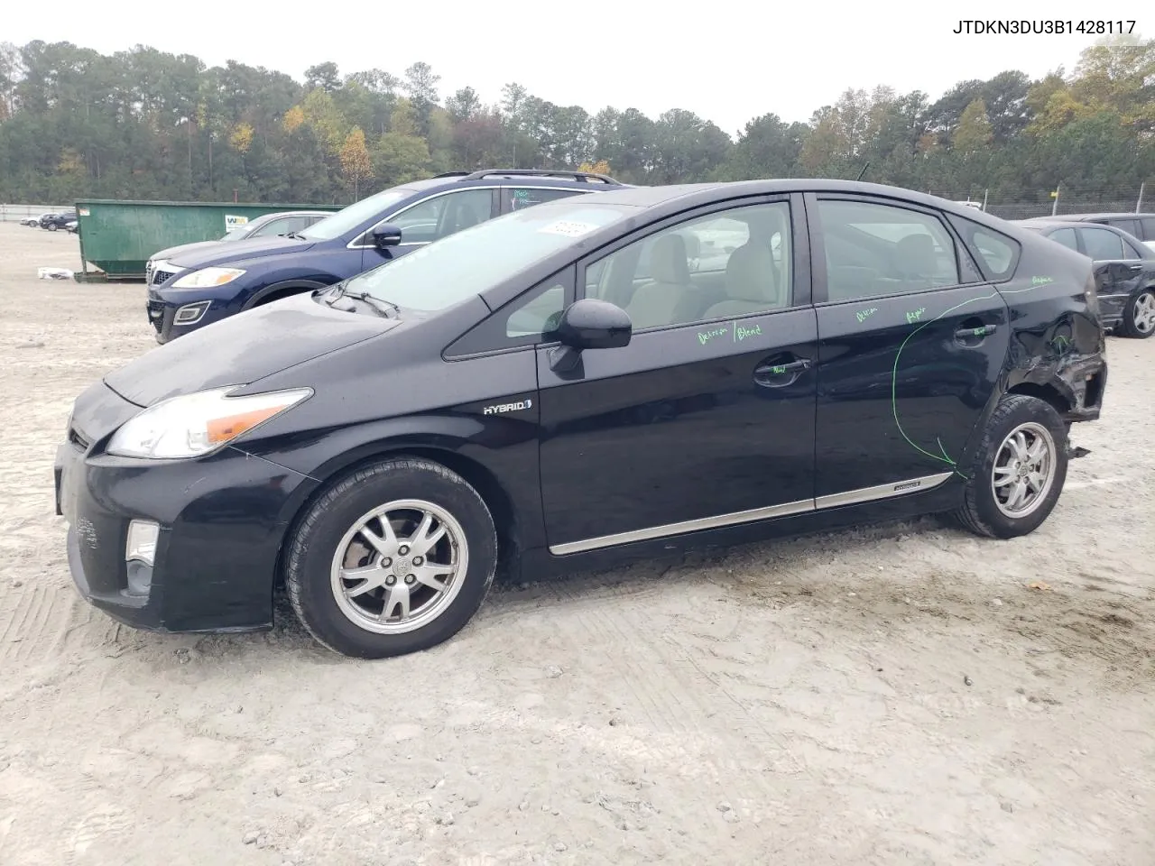 JTDKN3DU3B1428117 2011 Toyota Prius