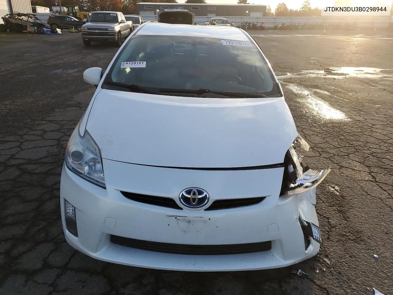 2011 Toyota Prius VIN: JTDKN3DU3B0298944 Lot: 79314074