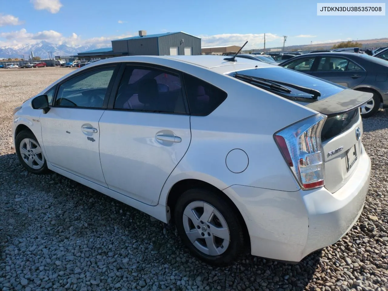 2011 Toyota Prius VIN: JTDKN3DU3B5357008 Lot: 79339914