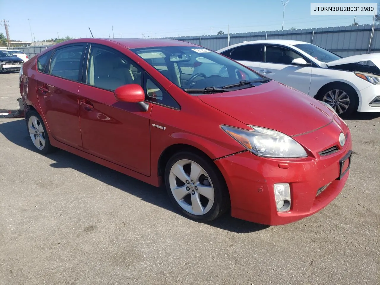 2011 Toyota Prius VIN: JTDKN3DU2B0312980 Lot: 79412534