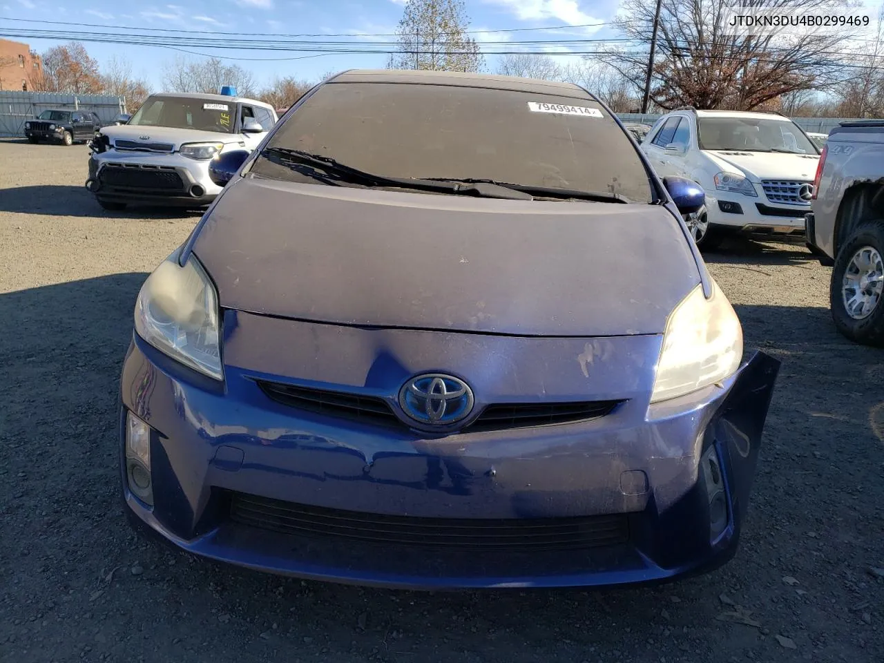 2011 Toyota Prius VIN: JTDKN3DU4B0299469 Lot: 79499414