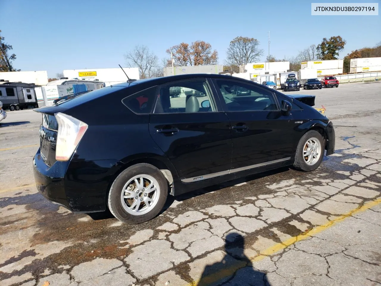 2011 Toyota Prius VIN: JTDKN3DU3B0297194 Lot: 79867094