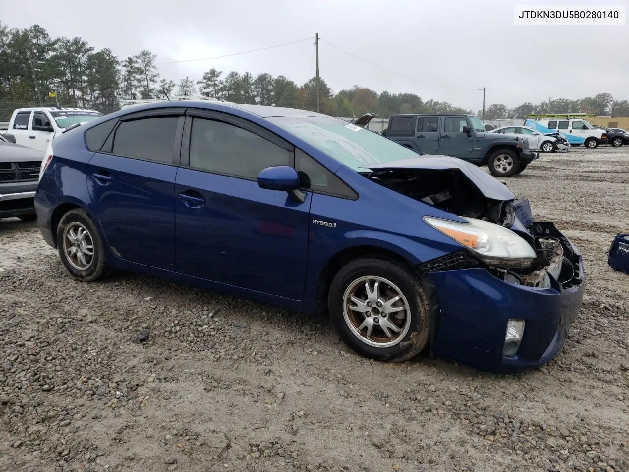 2011 Toyota Prius VIN: JTDKN3DU5B0280140 Lot: 79884364