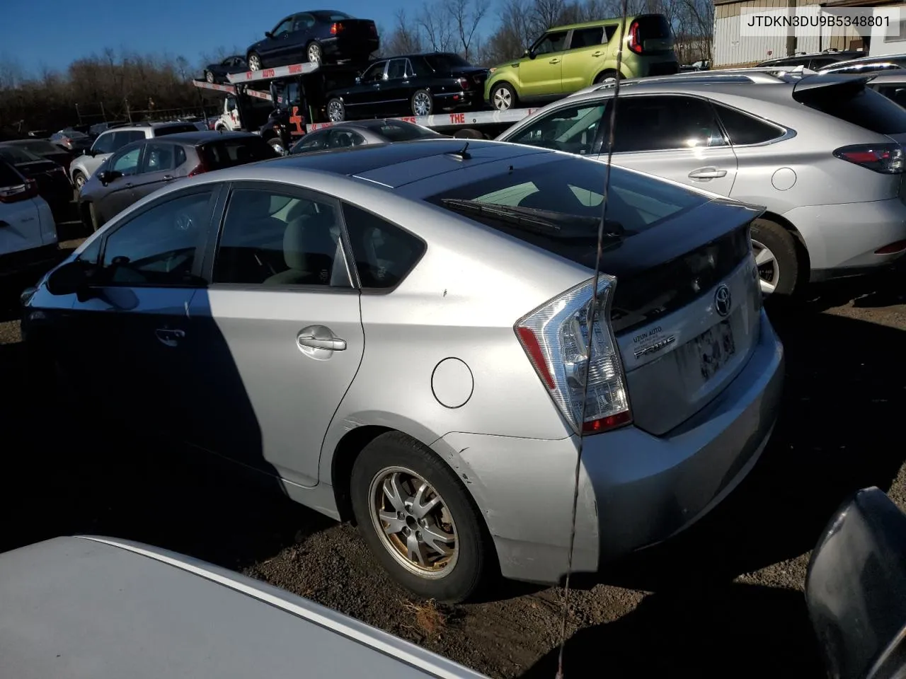 2011 Toyota Prius VIN: JTDKN3DU9B5348801 Lot: 80028094